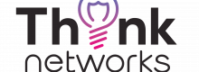 Platino Logo Thin Networks Fondo Claro